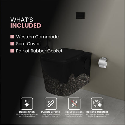 Designer Western Commode (Moon WH 12)