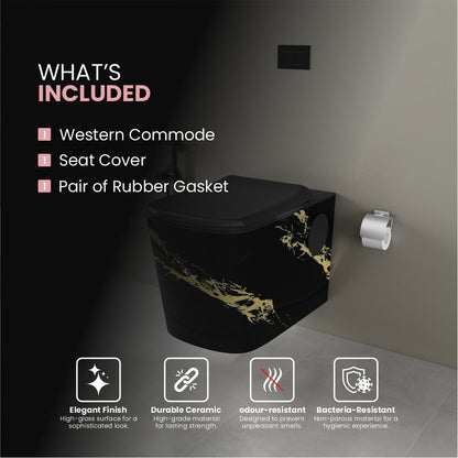 Designer Western Commode (Moon WH 14)