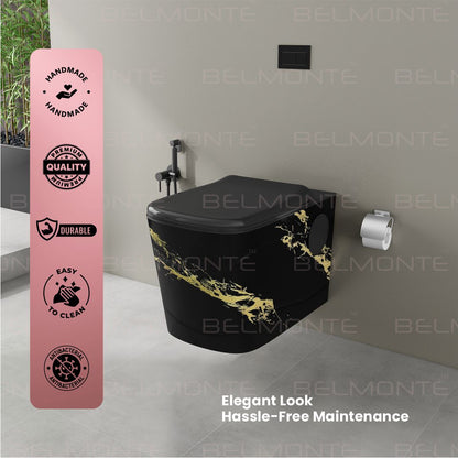Designer Western Commode (Moon WH 14)