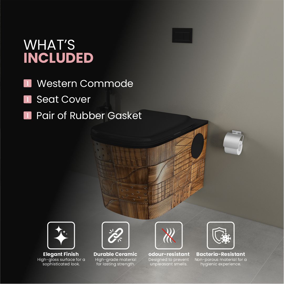 Designer Western Commode (Moon WH 16)