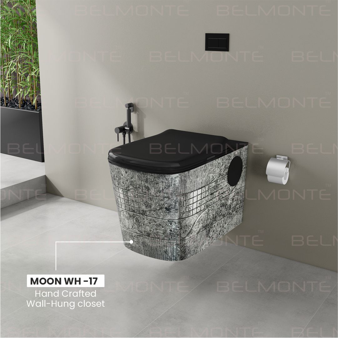 Designer Western Commode (Moon WH 17)