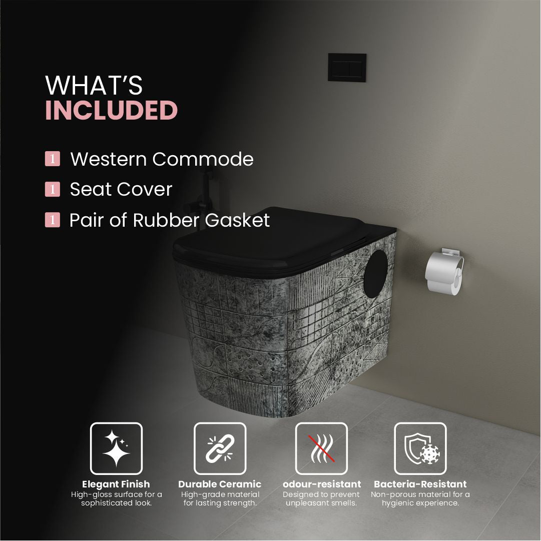 Designer Western Commode (Moon WH 17)