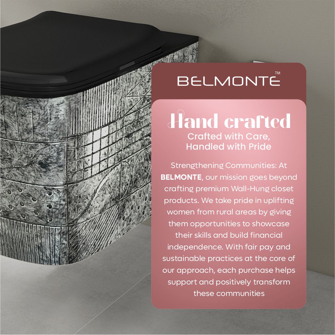 Designer Western Commode (Moon WH 17)