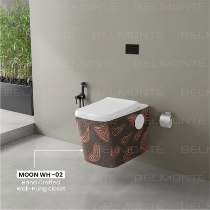 Designer Western Commode (Moon WH 02)