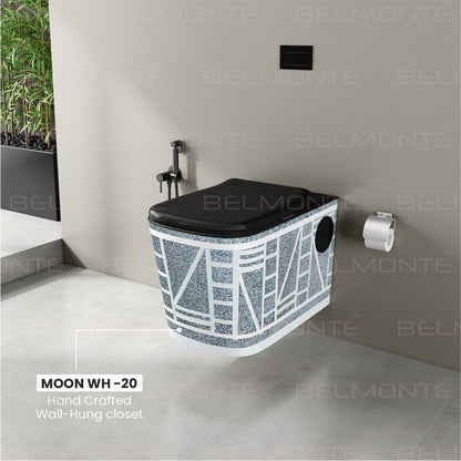 Designer Western Commode (Moon WH 20)
