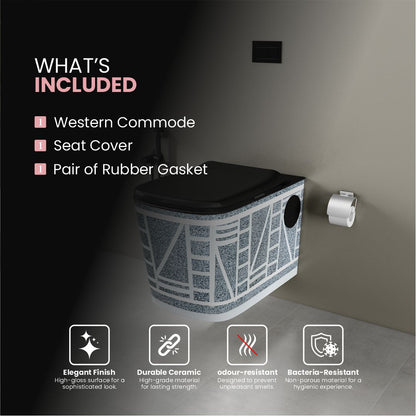 Designer Western Commode (Moon WH 20)