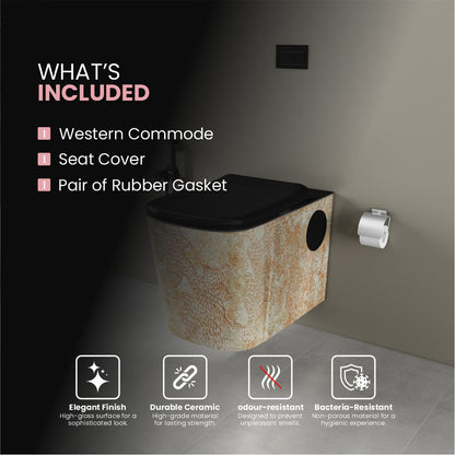 Designer Western Commode (Moon WH 23)