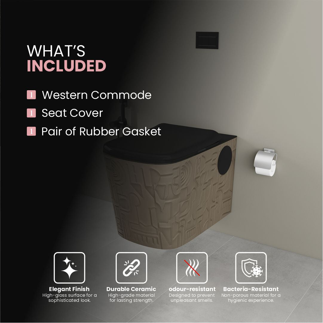 Designer Western Commode (Moon WH 24)