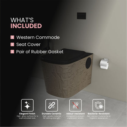 Designer Western Commode (Moon WH 24)