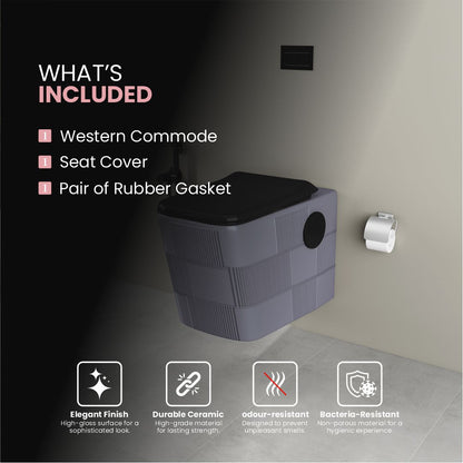 Designer Western Commode (Moon WH 25)