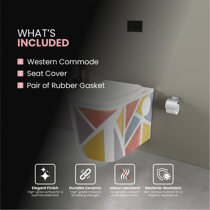 Designer Western Commode (Moon WH 26)