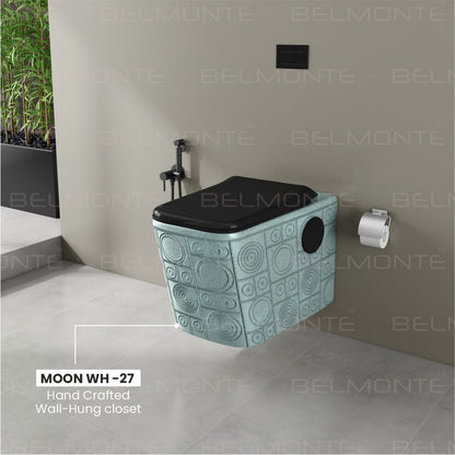 Designer Western Commode (Moon WH 27)