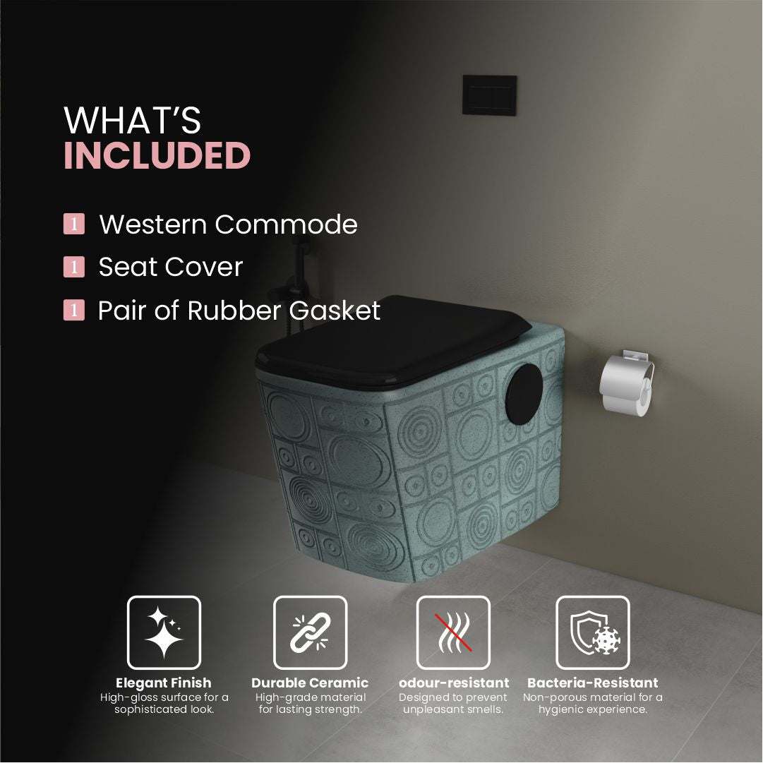 Designer Western Commode (Moon WH 27)