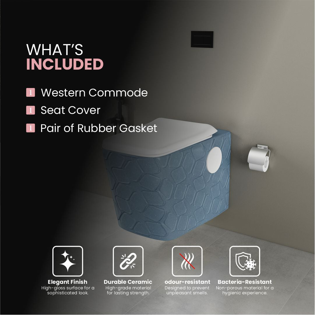 Designer Western Commode (Moon WH 28)