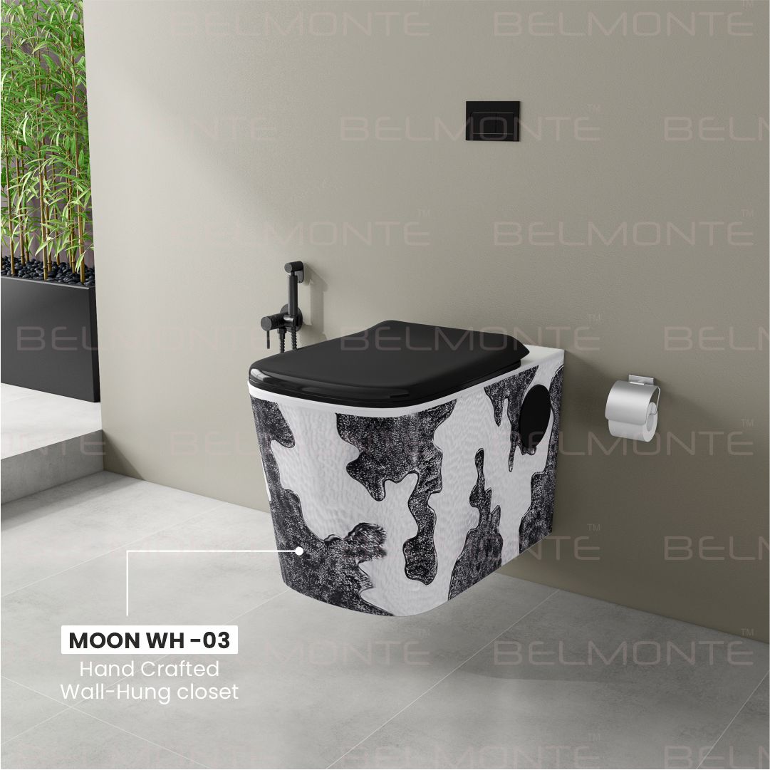 Designer Western Commode (Moon WH 03)