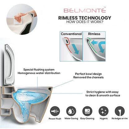 Designer Western Commode (Moon WH 31)