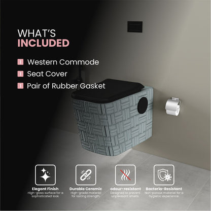 Designer Western Commode (Moon WH 31)