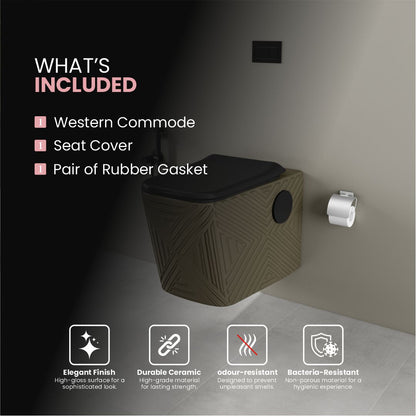 Designer Western Commode (Moon WH 33)