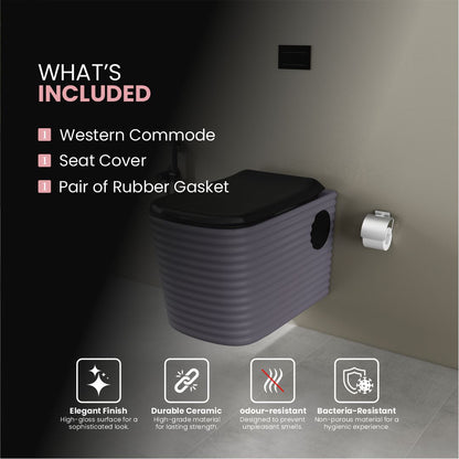 Designer Western Commode (Moon WH 35)