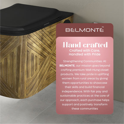 Designer Western Commode (Moon WH 36)