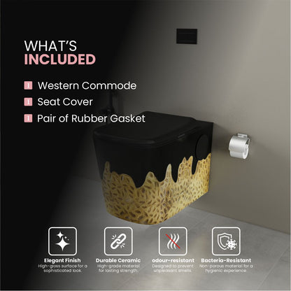 Designer Western Commode (Moon WH 37)