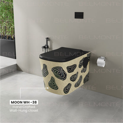 Designer Western Commode (Moon WH 38)