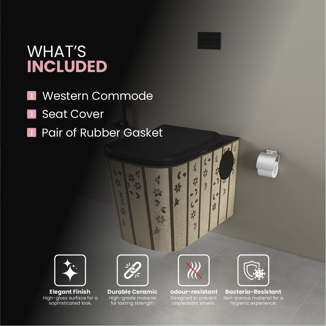 Designer Western Commode (Moon WH 39)