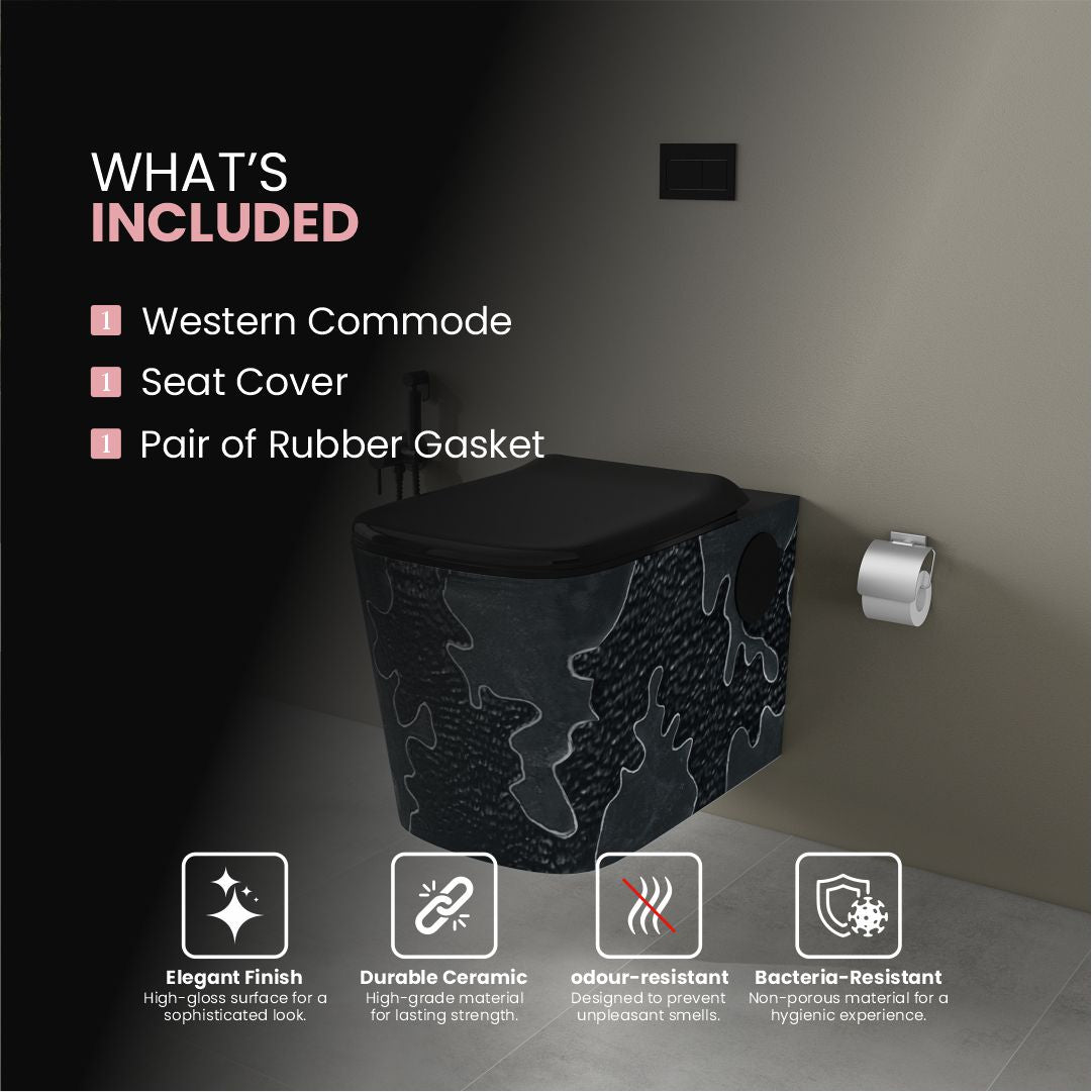 Designer Western Commode (Moon WH 04)