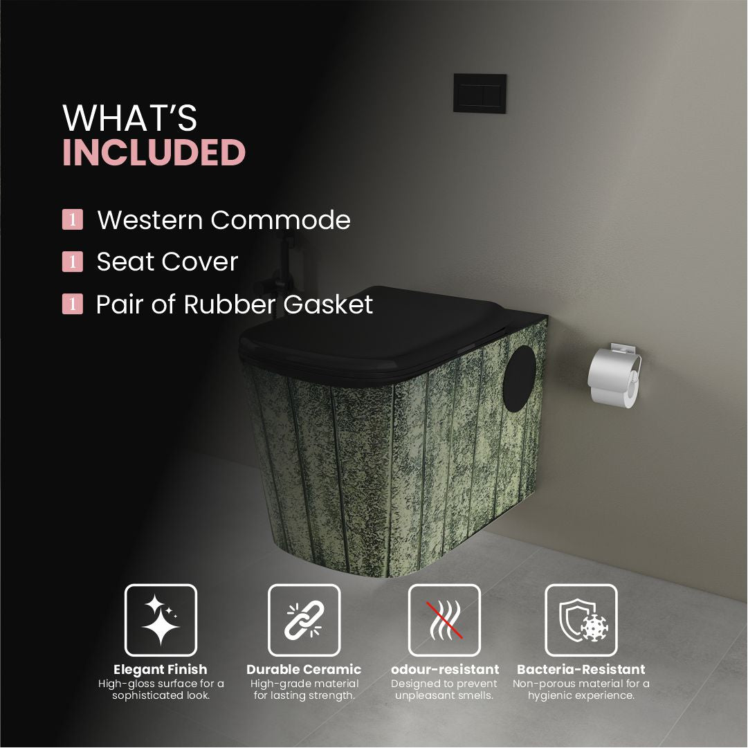 Designer Western Commode (Moon WH 40)