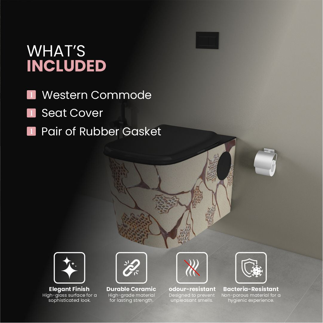 Designer Western Commode (Moon WH 42)