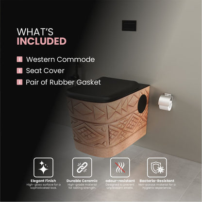 Designer Western Commode (Moon WH 43)