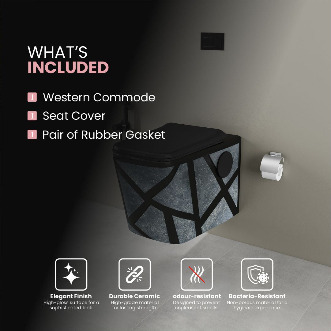 Designer Western Commode (Moon WH 44)