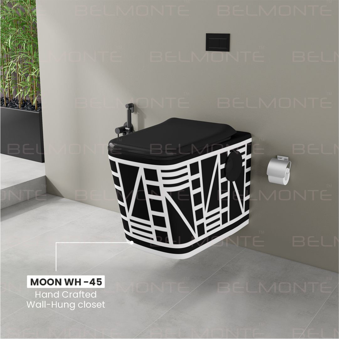 Designer Western Commode (Moon WH 45)