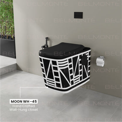 Designer Western Commode (Moon WH 45)
