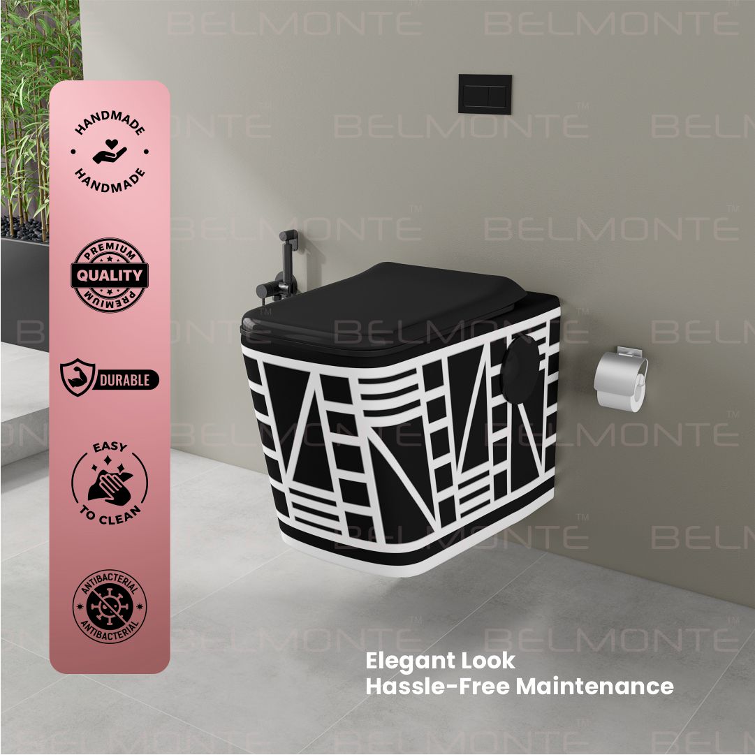 Designer Western Commode (Moon WH 45)