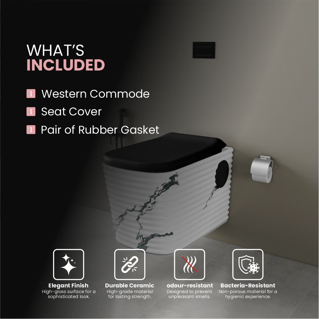 Designer Western Commode (Moon WH 05)