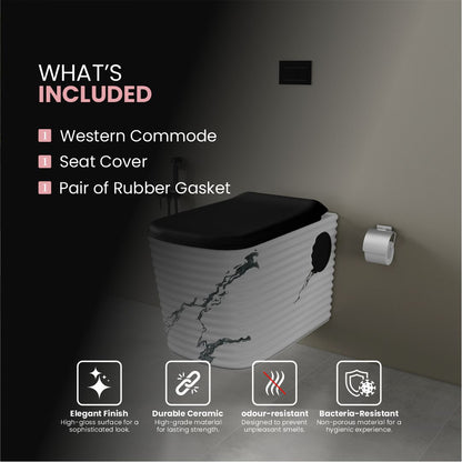 Designer Western Commode (Moon WH 05)