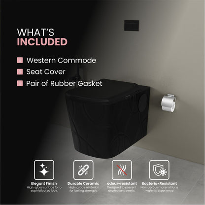 Designer Western Commode (Moon WH 06)