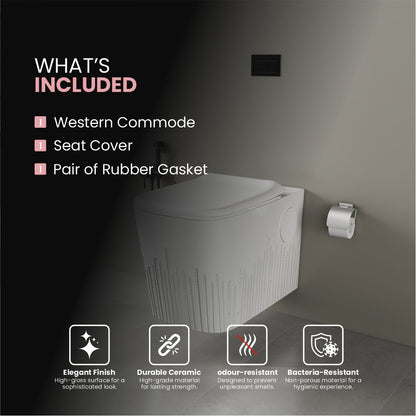 Designer Western Commode (Moon WH 08)