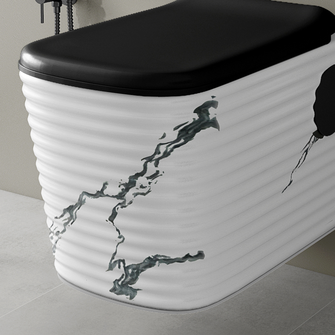 Designer Western Commode (Moon WH 05)