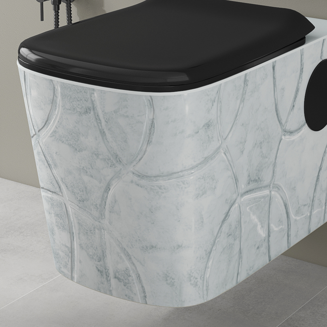 Designer Western Commode (Moon WH 13)