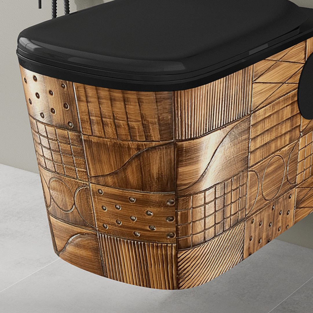 Designer Western Commode (Moon WH 16)