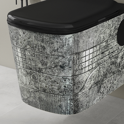 Designer Western Commode (Moon WH 17)