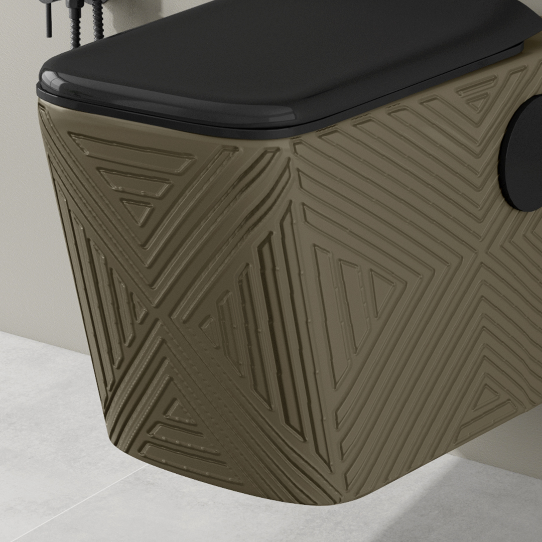 Designer Western Commode (Moon WH 33)