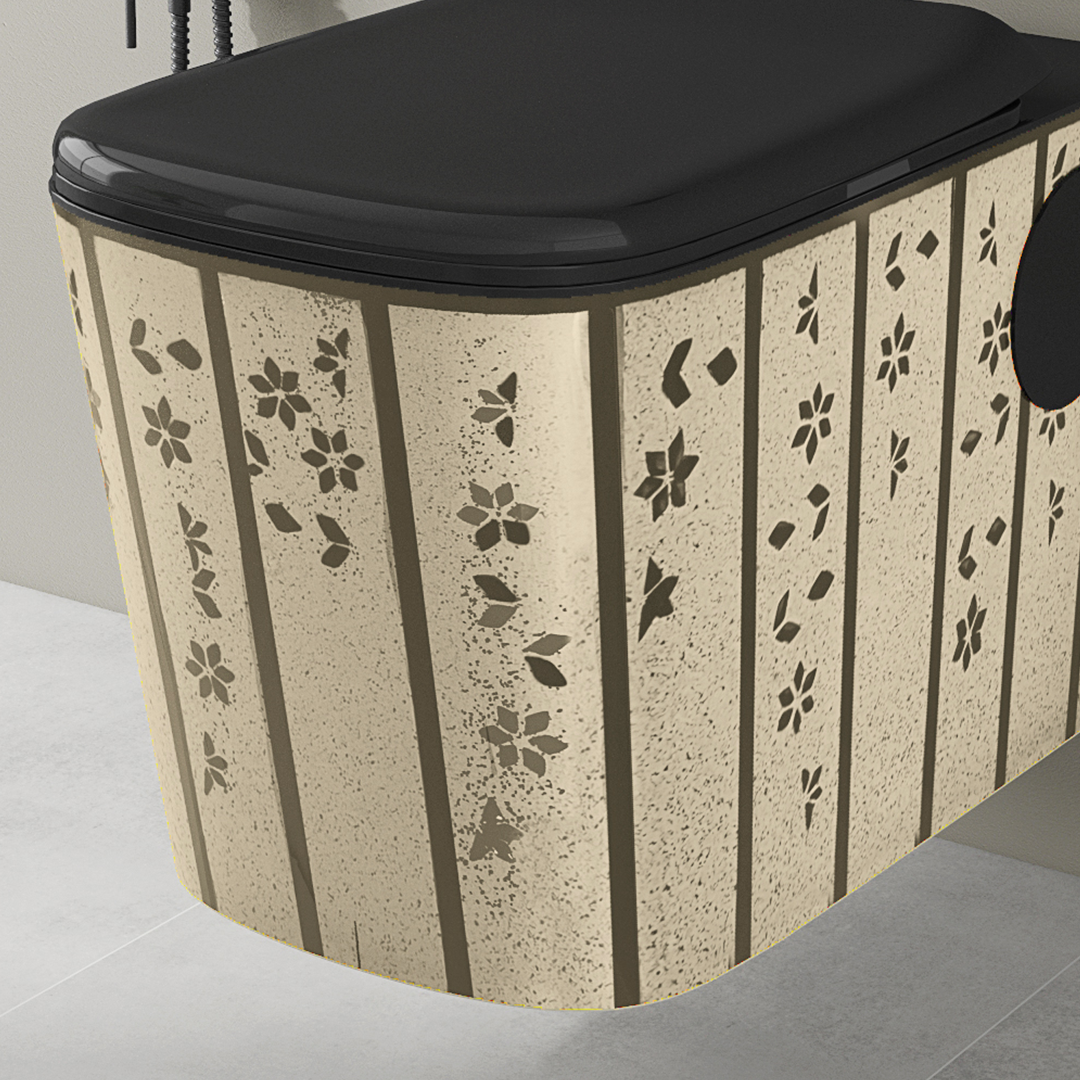 Designer Western Commode (Moon WH 39)
