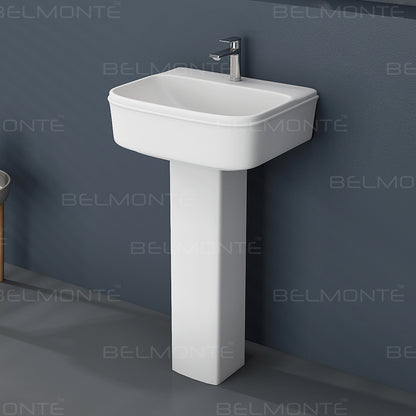 Ceramic Basin Pedestal Set (Martiz)