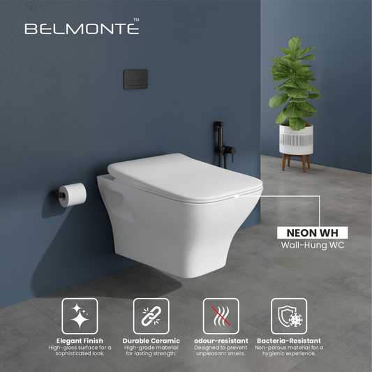 Wall Hung Commode (Neon)