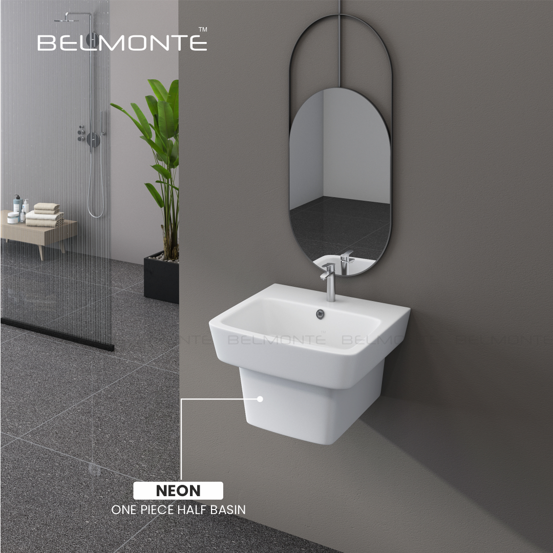 Single Piece Half Basin (Neon)