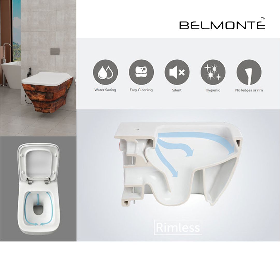 Designer Wall Hung Water Closet (Neon WH 03)