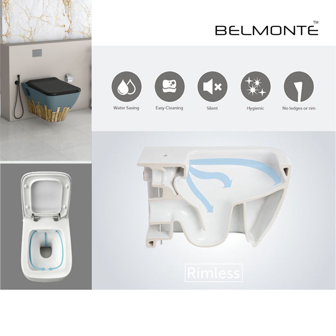 Designer Wall Hung Water Closet (Neon WH 23)